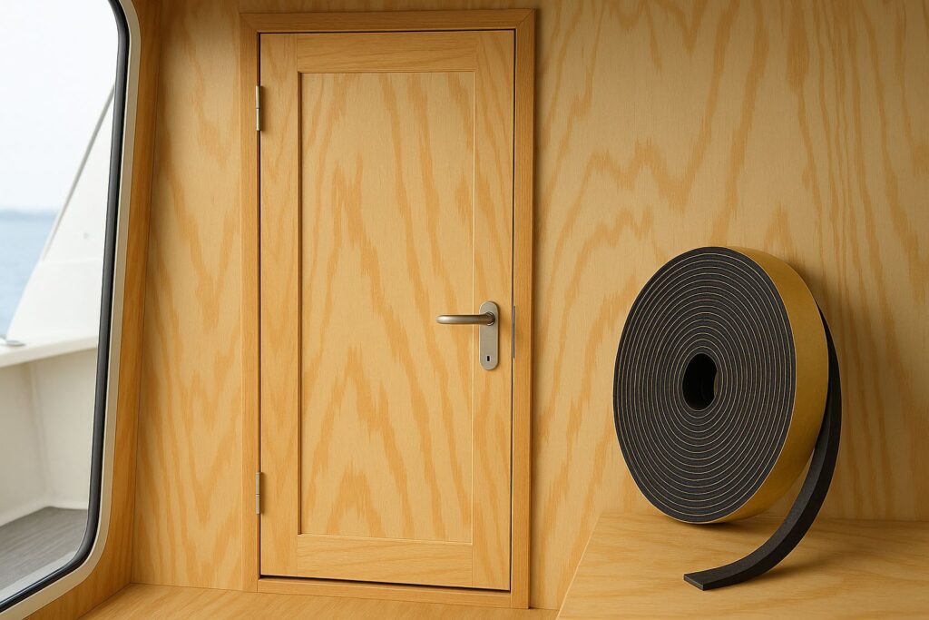 Så väljer du innerdörrar som tål fukt och salt – för båten, sjöboden och sommarhuset