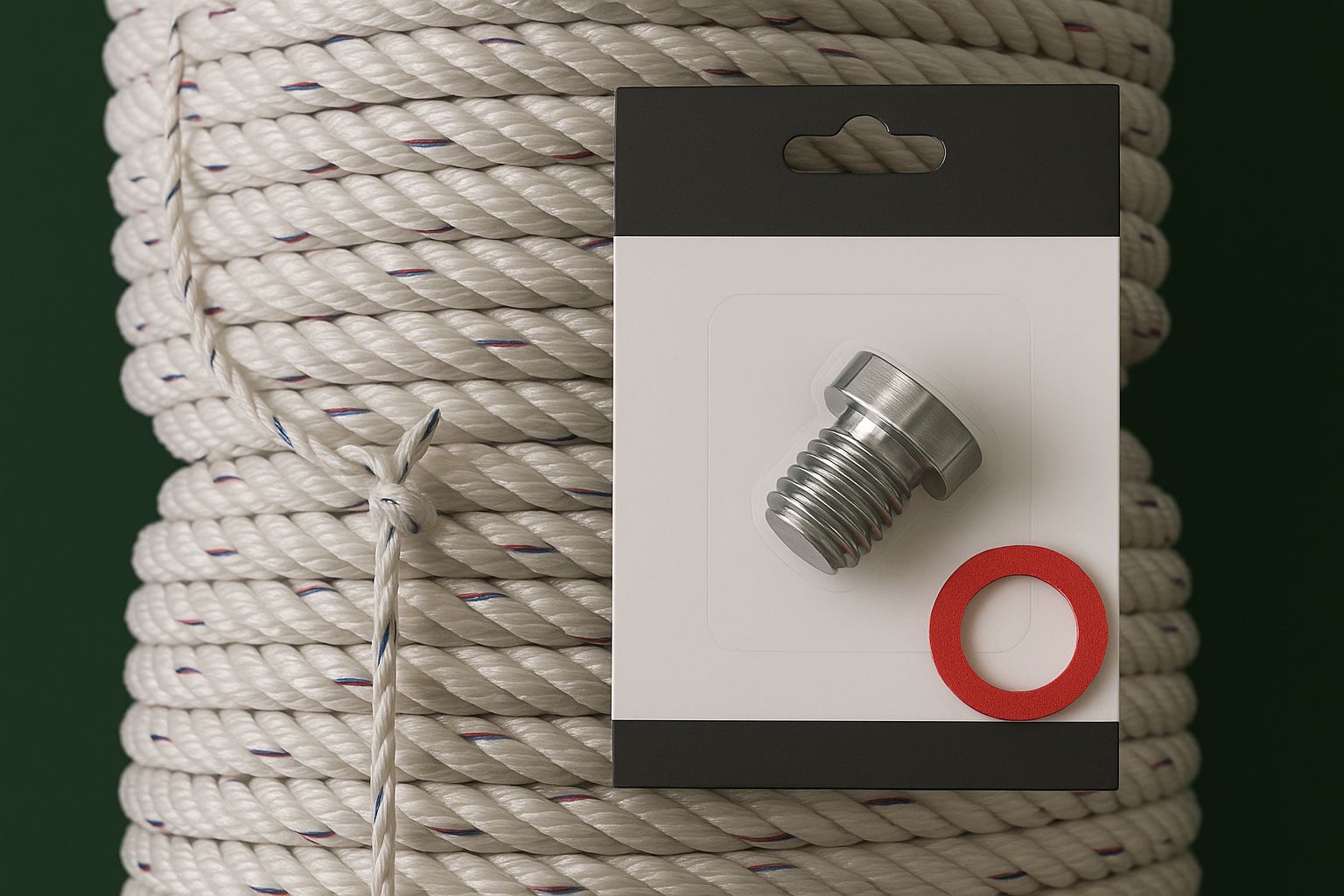 En person packar en båtmotor i en trälåda, förbereder för frakt med Sendify.